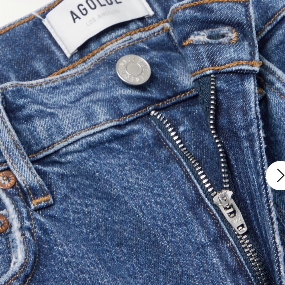 Agolde high rise stove pipe jeans - Picture 6 of 13